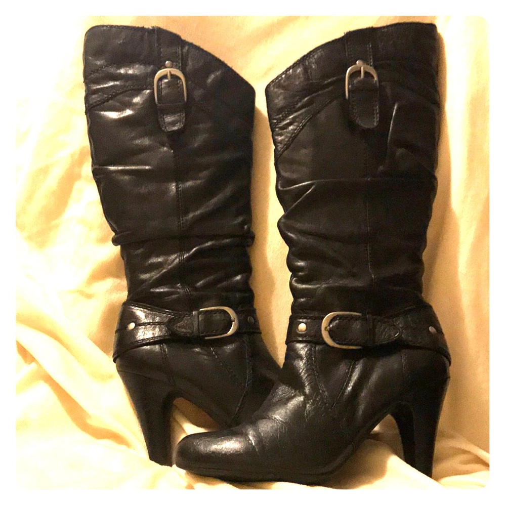 Sexy Black “cowgirl-esque” Boots